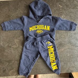 University of Michigan toddler track suit 2T